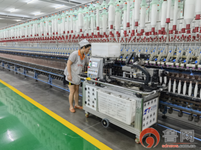 【網(wǎng)絡媒體革命老區(qū)行】生產(chǎn)效率提高30% 解碼一根紗線背后的&ldquo;新動能&rdquo;